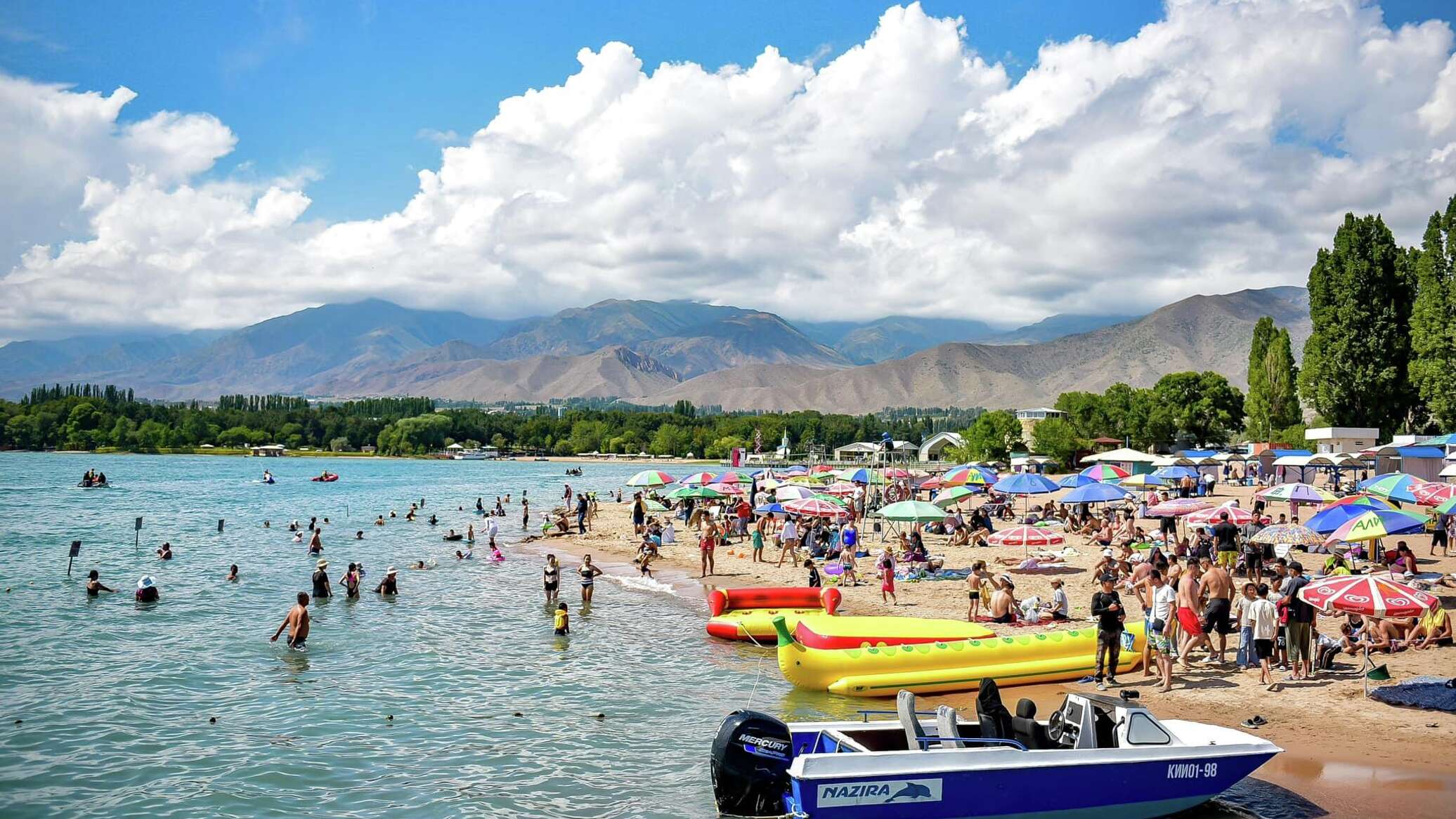 До +41, в двух областях локальные дожди — погода в Кыргызстане 15 июля