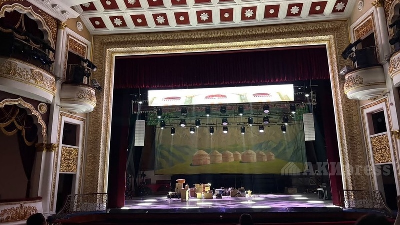 LED screens installed at Kyrgyz National Opera and Ballet Theater for subtitles