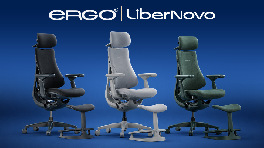 Одно из самых популярных эргономичных кресел LiberNovo теперь можно приобрести в ERGO