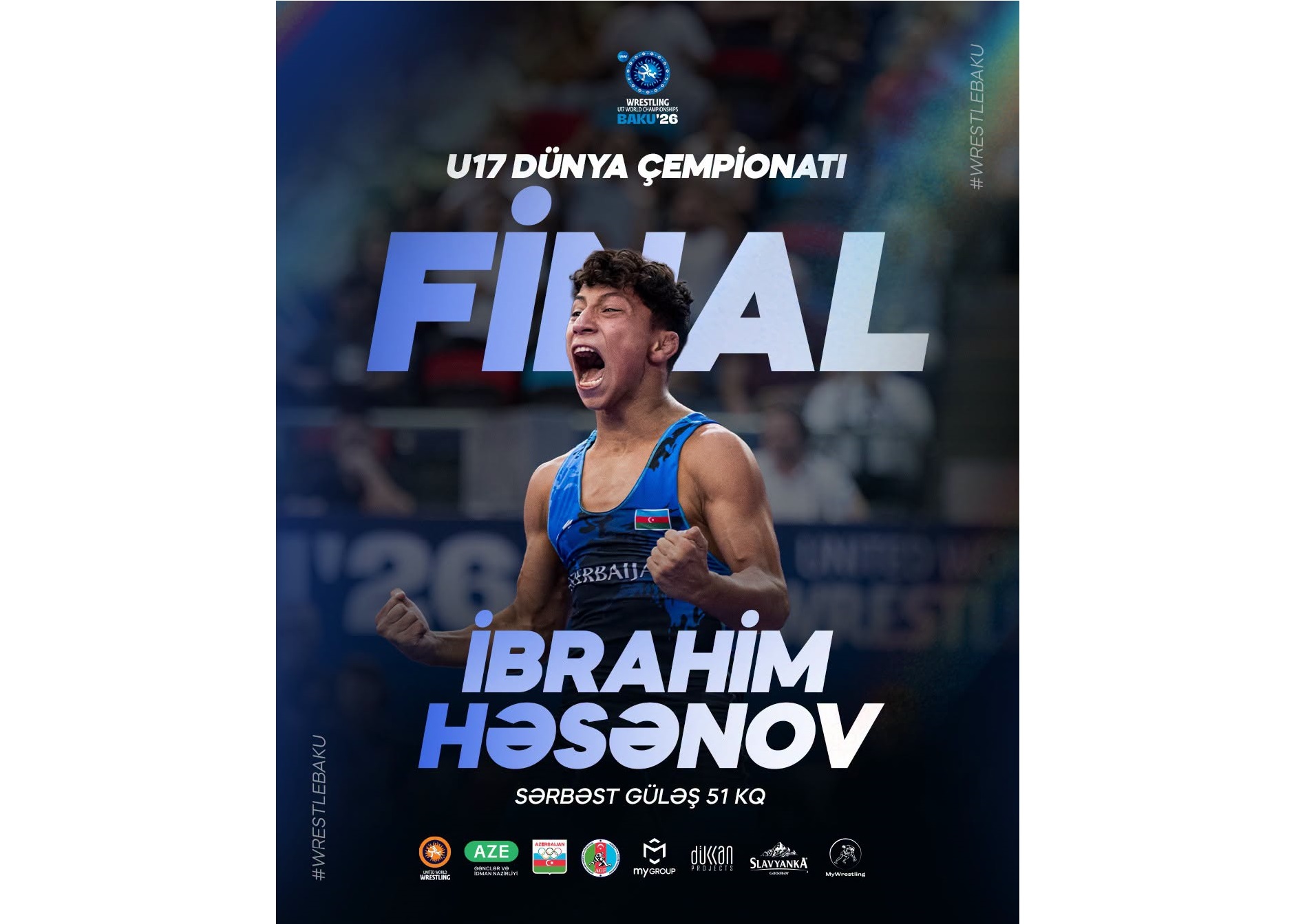 Азербайджанский борец вышел в финал чемпионата мира