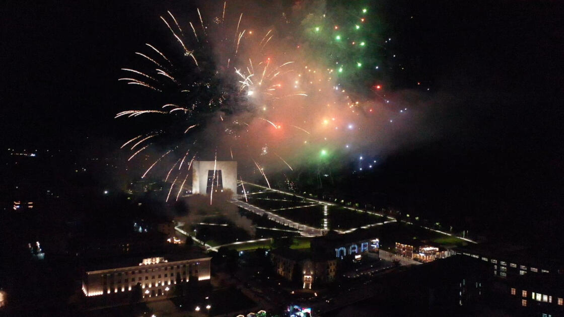 Xankəndidə keçirilən çay və qəhvə festivalı atəşfəşanlıqla başa çatıb