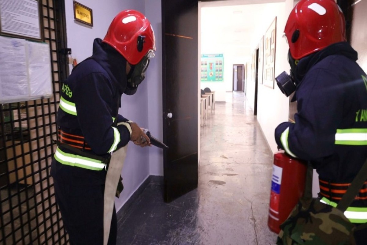 В воинской части Госпогранслужбы прошли совместные учения МЧС
