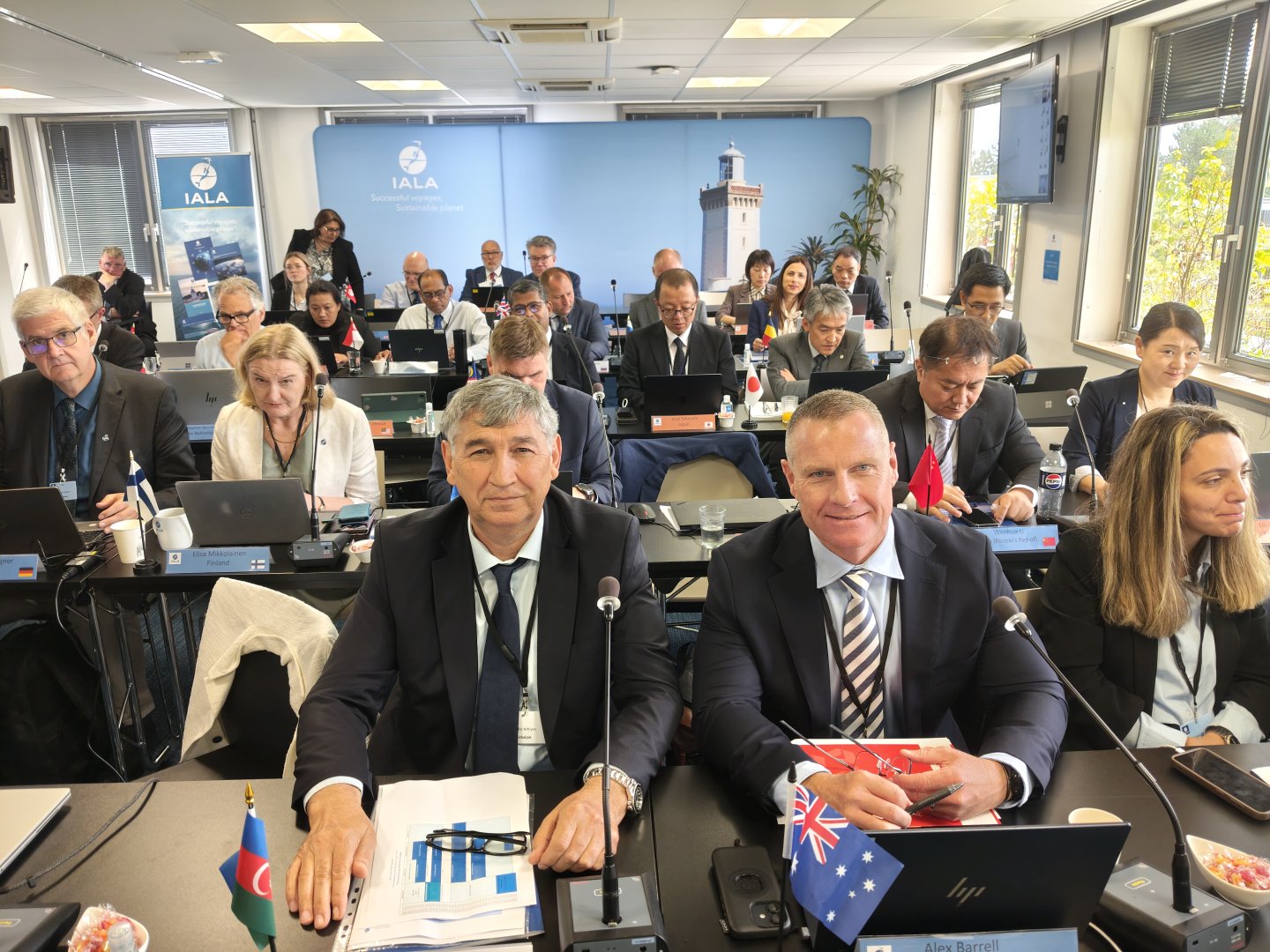 Азербайджан представлен на 4-й сессии Совета Международной ассоциации морских средств навигации (ФОТО)
