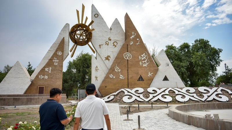Aska-Tash Memorial Complex in Bishkek being renovated ahead of SCO Summit