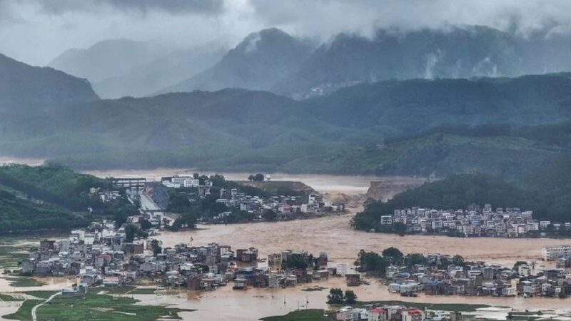 Death toll rises to 39 in southern China floods following typhoon Maysak and dam breach
