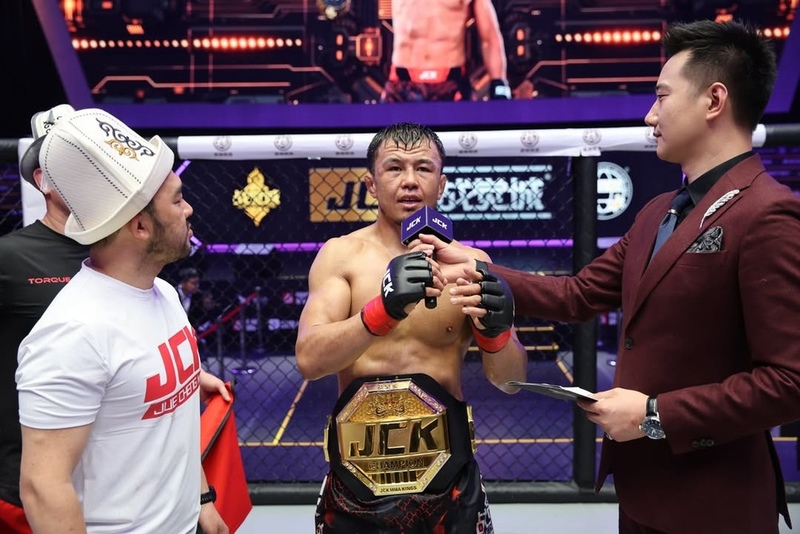 Rustambek Nurjanov wins championship title in China with submission victory