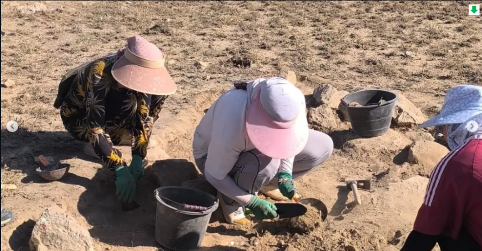 Excavations of 1st-2nd century Hun burial sites underway in Batken