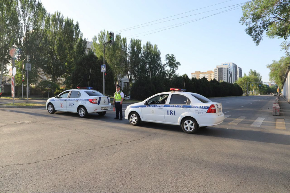С 30 августа по 6 сентября в Бишкеке и двух областях ограничат движение транспорта