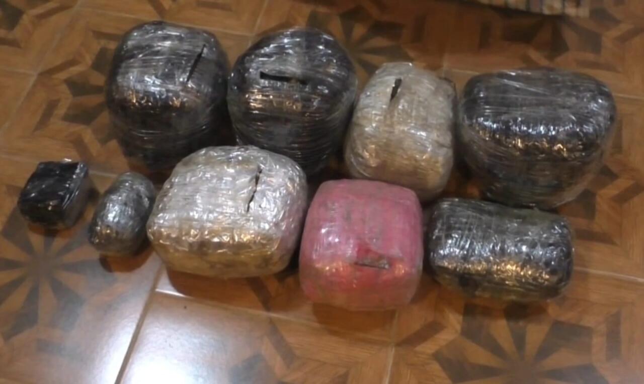 İrandan Azərbaycana 41 kiloqramdan çox narkotikin keçirilməsinin qarşısı alındı