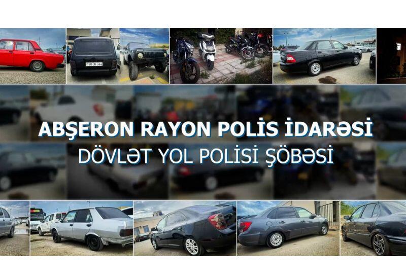 Abşeronda 122 motoxuliqan saxlanılıb