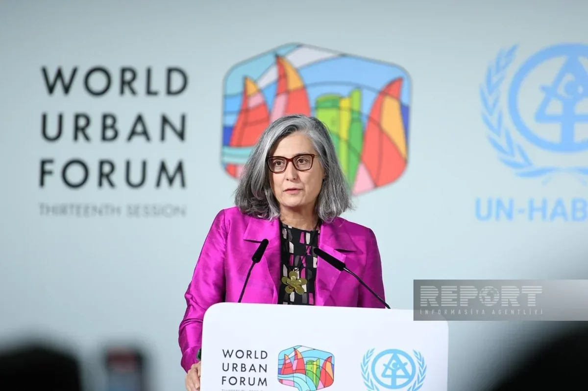 Россбах поблагодарила Ильхама Алиева за успешное проведение WUF13