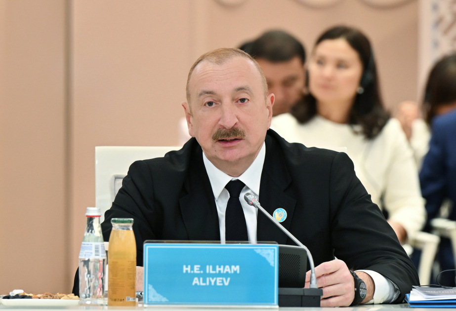 Президент Ильхам Алиев: В рамках WUF13 будет организован диалог высокого уровня Организации тюркских государств по градостроительству