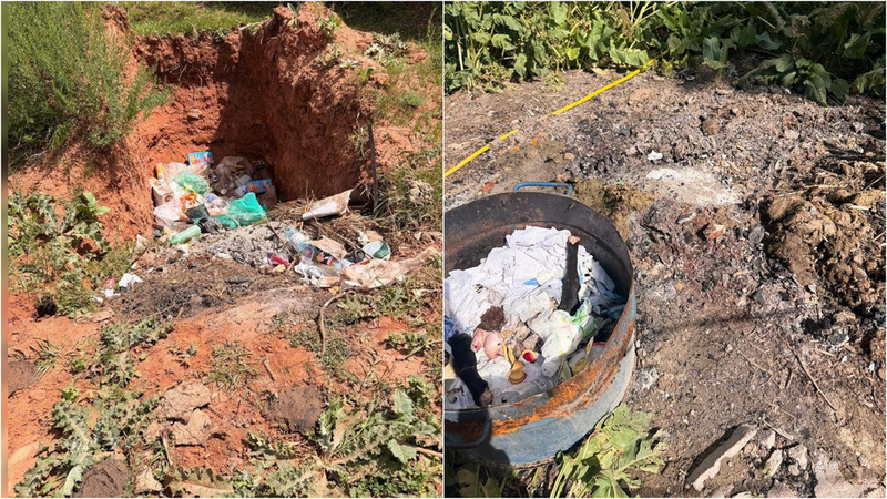 Illegal waste disposal and wastewater discharge discovered at Kok-Jaiyk pasture, violators fined 62,000 soms