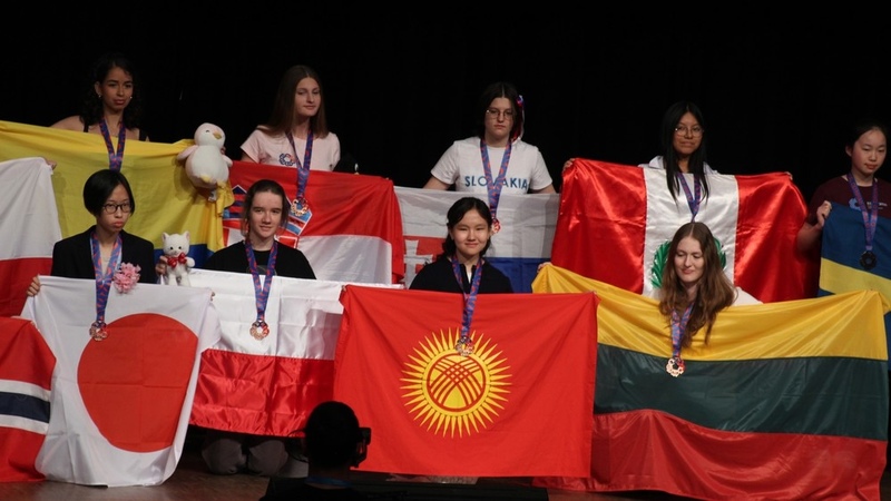 Kyrgyz student wins bronze at European Girls' Mathematical Olympiad in France