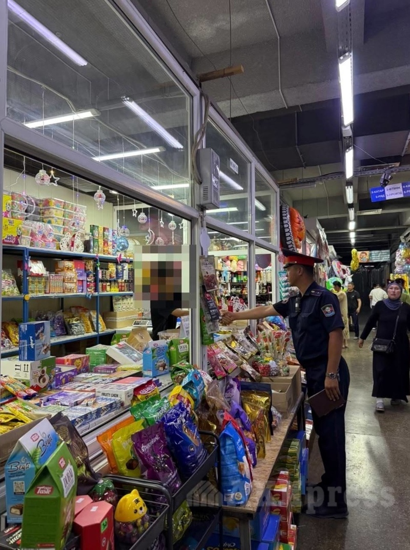 Bishkek police launch preventive campaign at Osh market to curb child labor