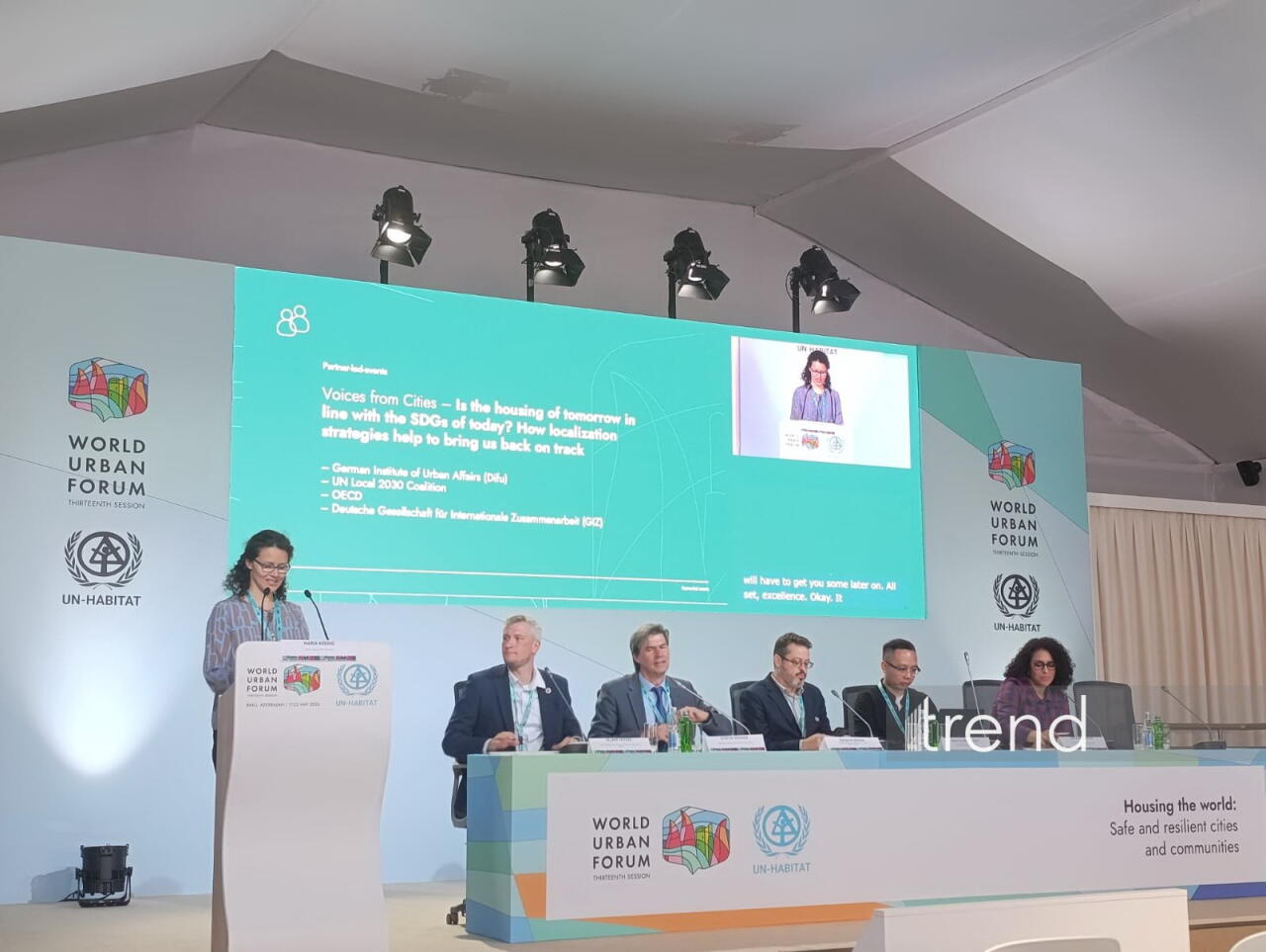 WUF13 çərçivəsində gələcəyin mənzil tikintisi müzakirə olunub