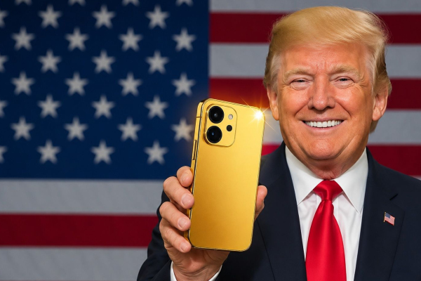 «Золотой смартфон Трампа» наконец-то поступает в продажу