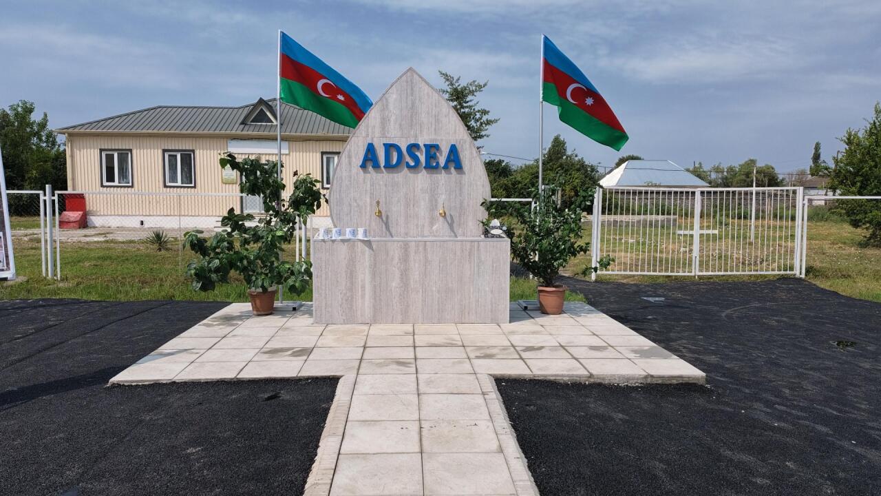 Ağdaşın Pirəyir kəndi içməli su ilə təmin edilib