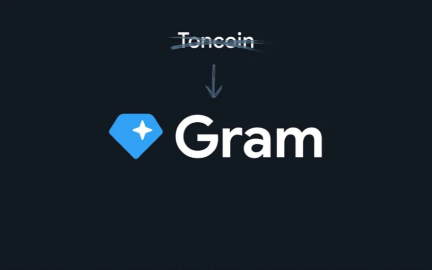 Павел Дуров решил переименовать токен блокчейна Toncoin в GRAM