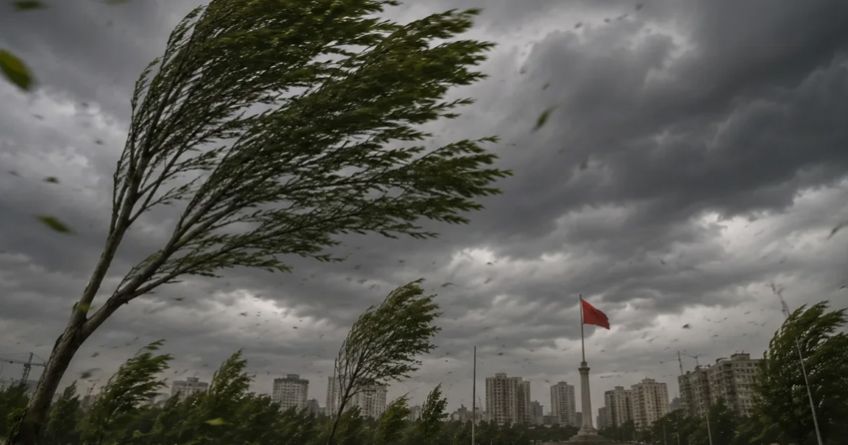 Storm approaching Bishkek and Chui region, emergency weather warning issued