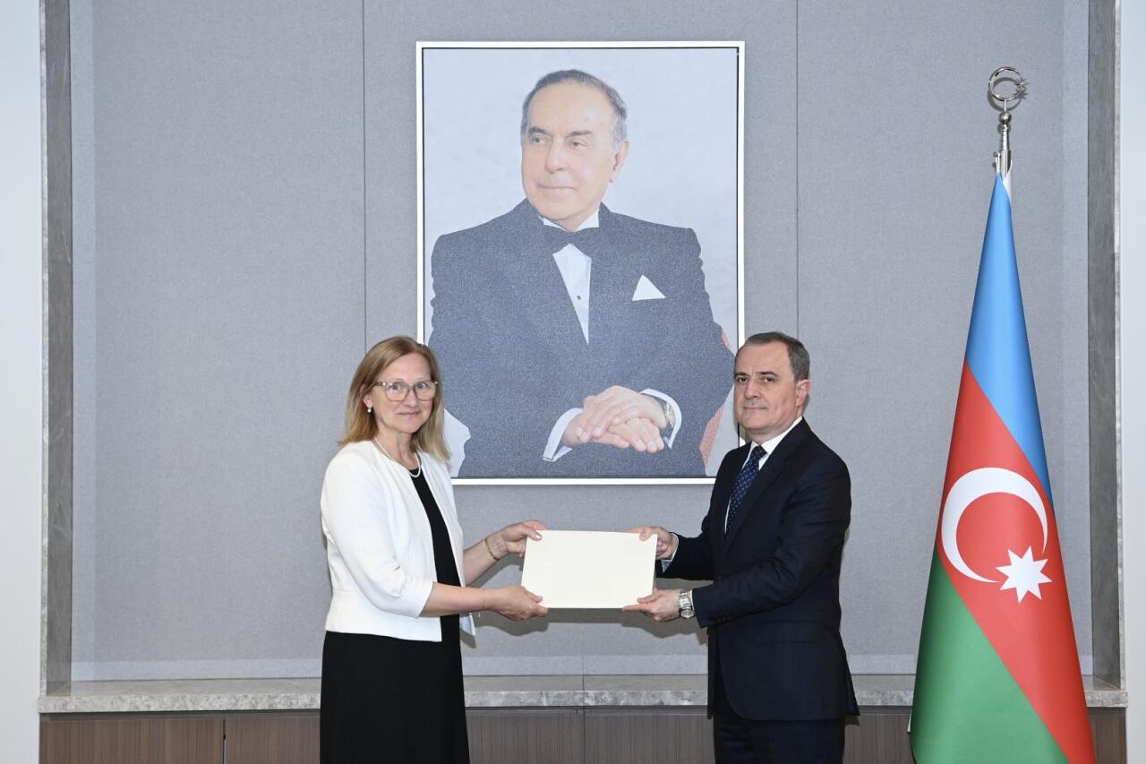 Ceyhun Bayramov Estoniyanın Azərbaycandakı yeni səfiri ilə görüşüb