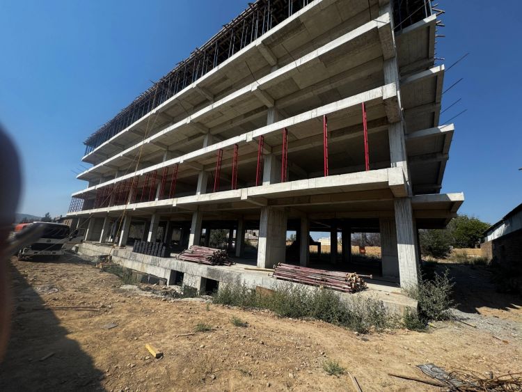 Construction of three residential complexes suspended in Batken region