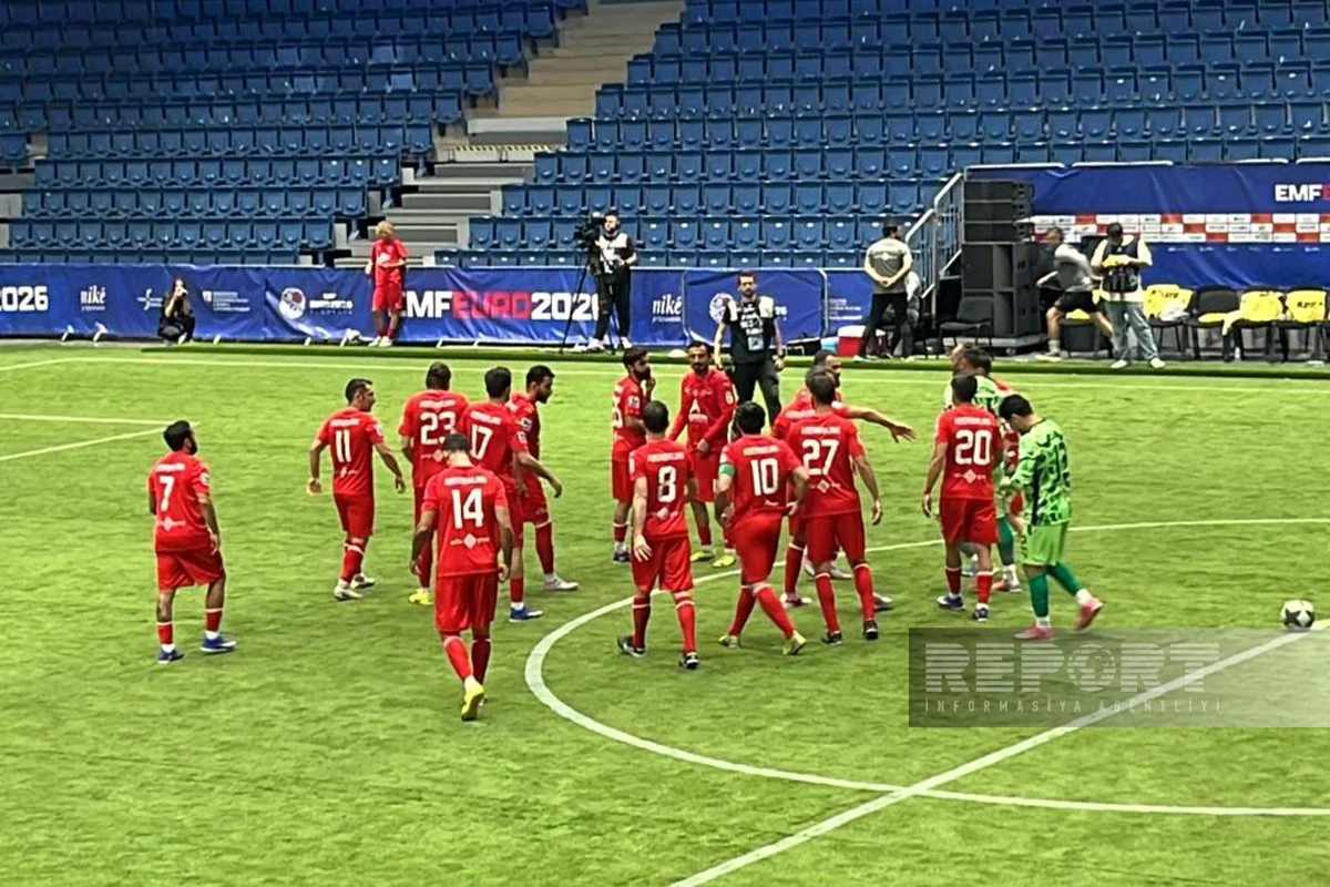 Сборная Азербайджана по мини-футболу вышла в финал чемпионата Европы
