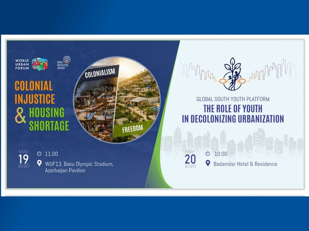 WUF13: Bakı Təşəbbüs Qrupu beynəlxalq konfrans keçirəcək