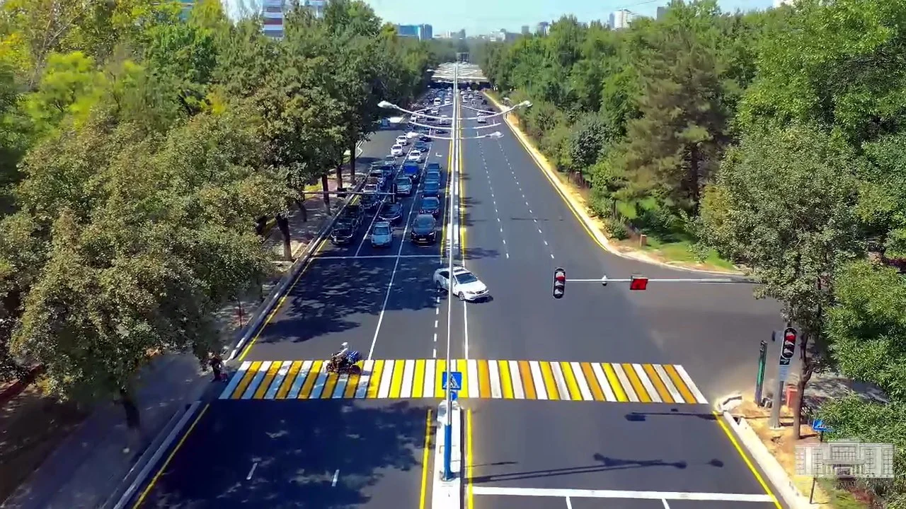 В Чиланзаре изменили схему движения на Актепа
