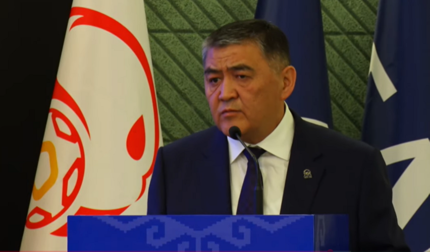 Kamchybek Tashiev announces his resignation as KFU head
