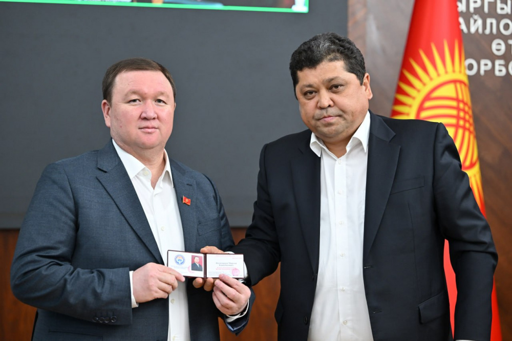 ЦИК признал Мирлана Жеенчороева избранным депутатом Жогорку Кенеша КР по округу №21