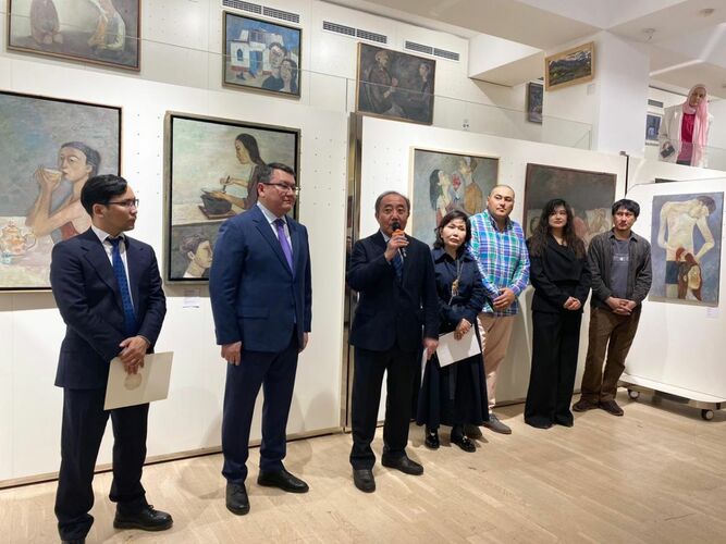 International exhibition of Kyrgyz and Kazakh artists opened in Astana