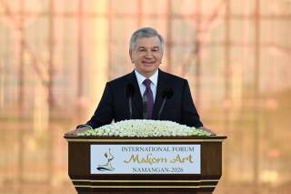 Выступление Президента Республики Узбекистан Шавката Мирзиёева на церемонии открытия третьего Международного форума искусства макома