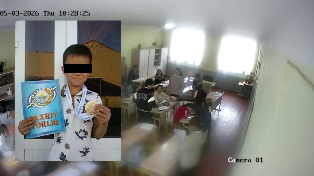 В Самарканде 12-летний школьник покончил с собой после избиения классным руководителем. Видео