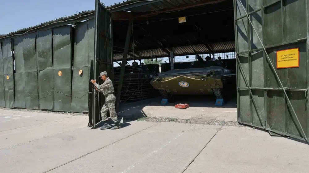 Инцидент с боеприпасом произошел в воинской части на юге Казахстана