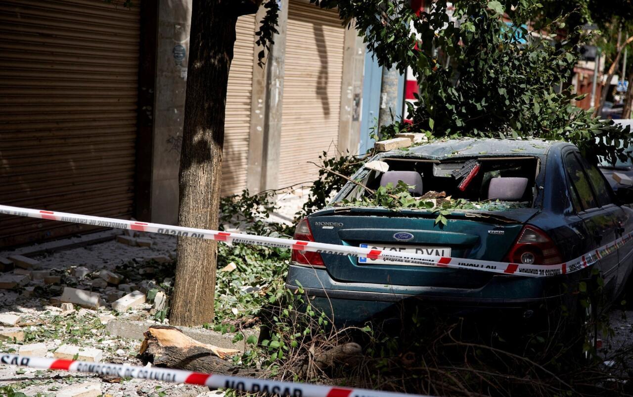 İspaniya küçələri güclü zəlzələdən sonra