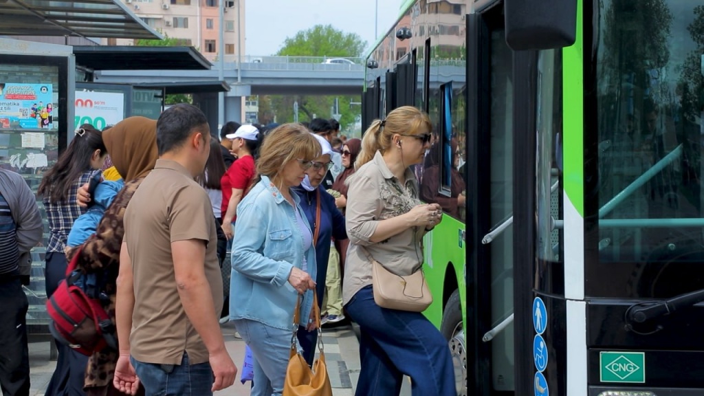 В Ташкенте запустили новый автобусный маршрут