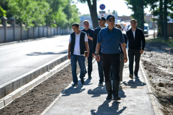 В Бишкеке открыли ряд улиц после ремонта
