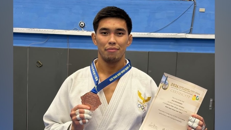 Judoka Asad Masabirov clinches bronze at 2026 Taipei Asian Open after two-rear recovery