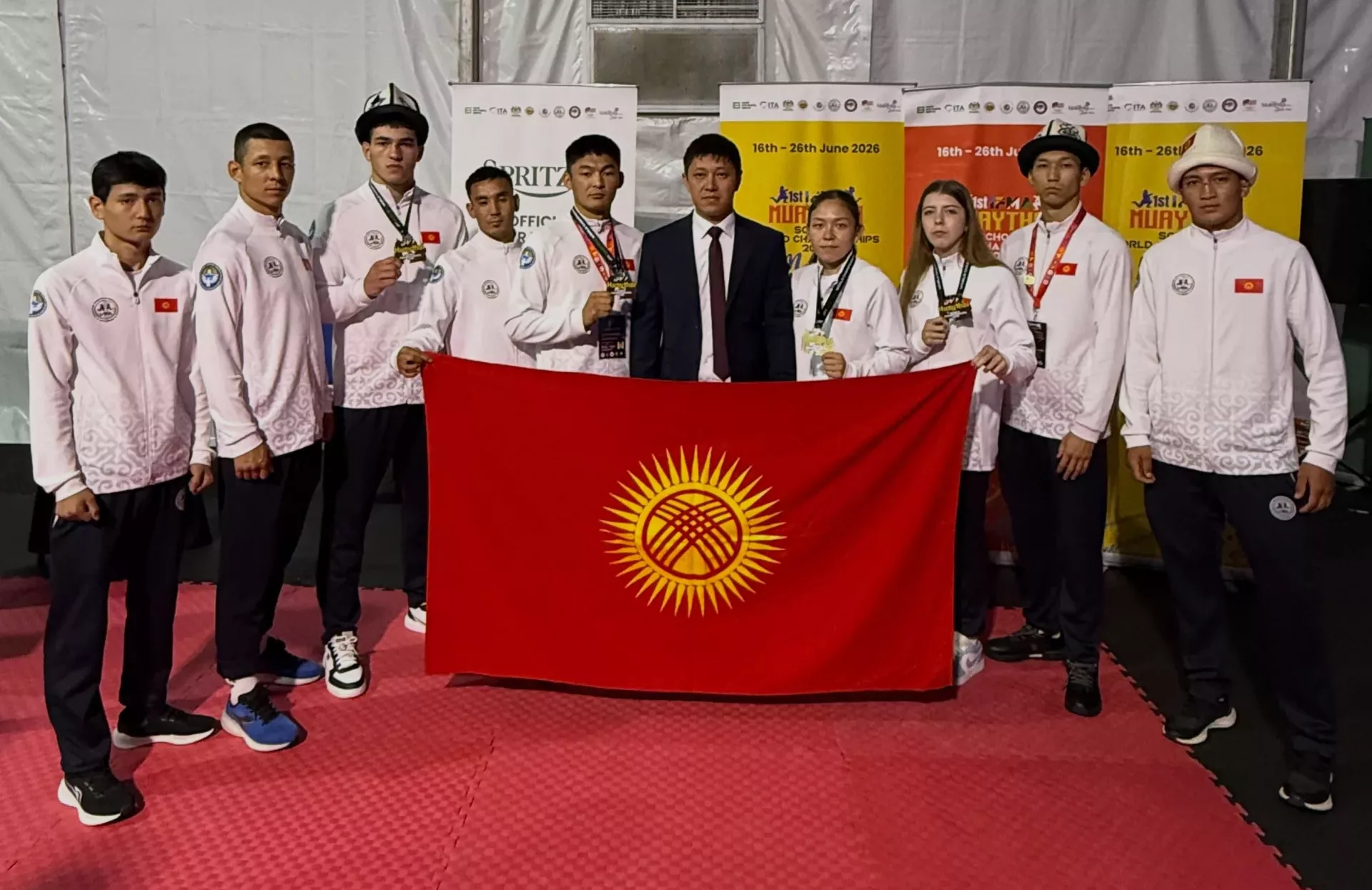 Сборная Кыргызстана завоевала 4 медали на чемпионате мира по муай-тай
