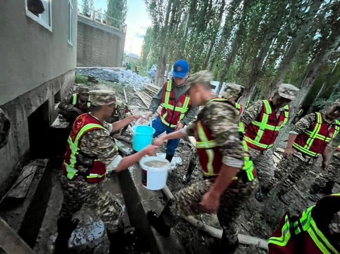 Emergency situation declared in Ak-Sai rural area after mudflows