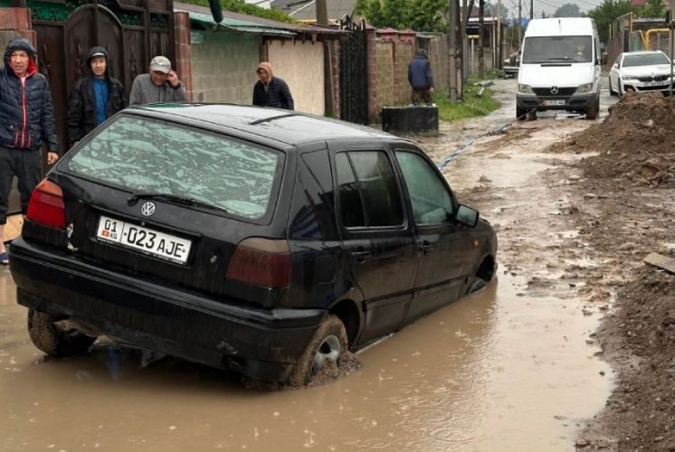 Мэр Бишкека ответил на ор по поводу подтоплений после дождей