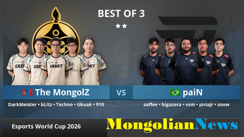 The Mongolz обыграли paiN Gaming на Esports World Cup 2026. Видео
