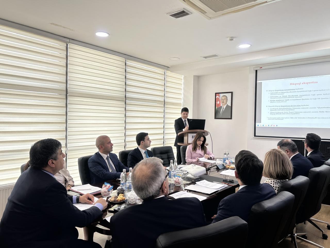 Hüquqi Ekspertiza və Qanunvericilik Təşəbbüsləri Mərkəzinin Müşahidə Şurasının növbəti iclası keçirilib