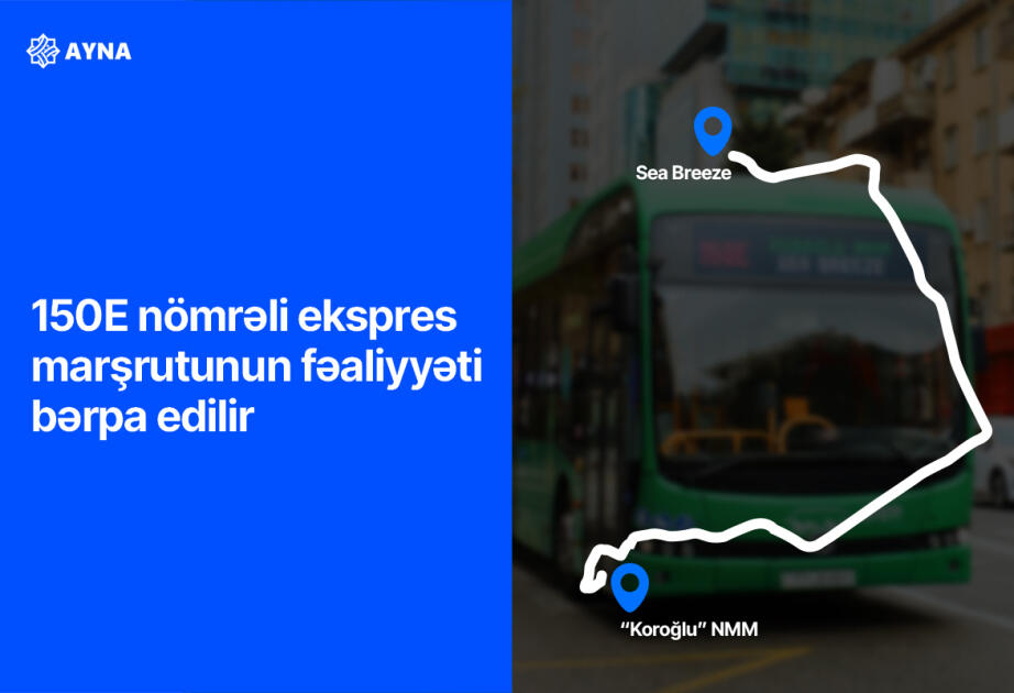 Bu istiqamətdə marşrutun fəaliyyəti bərpa olunur
