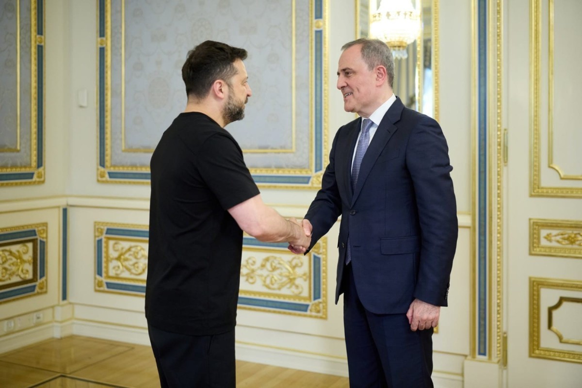 Зеленский принял главу МИД Азербайджана-ФОТО