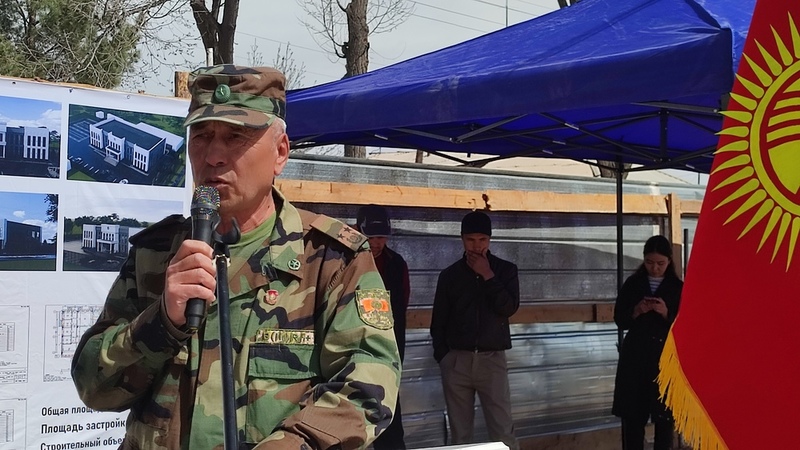 Construction of new military recruitment office begins in Ak-Talaa