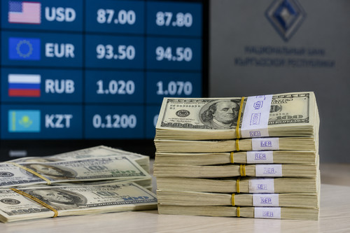 За 20 лет НБКР продал валюты почти на $7 млрд: крупнейший объем зафиксирован в 2026 году, - график