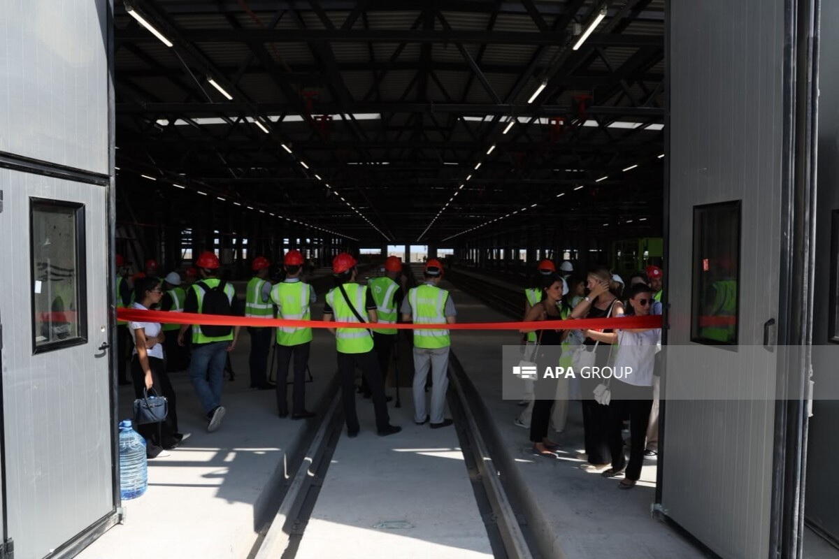 Bakı metrosunun “Dərnəgül” elektrik deposu qismən istismara verilib