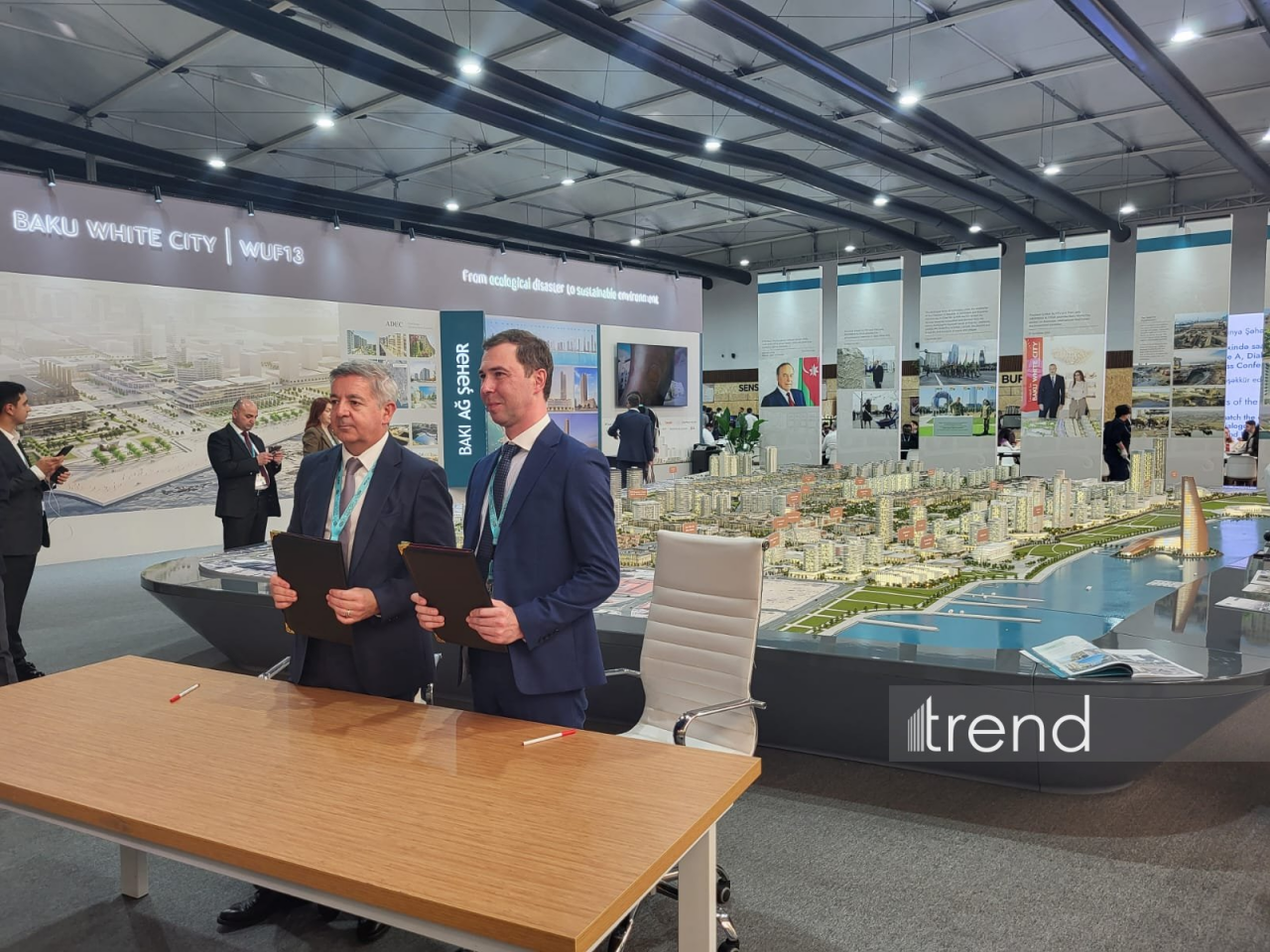 WUF13 çərçivəsində "Baku White City" və "Atkins" arasında "yaşıl" infrastrukturun inkişafı üzrə saziş bağlanıb